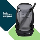 Booster Car Seat 2in1 High Back Belt Positioning Kids 40 100lb Convertible Black