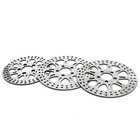 Front Rear Brake Rotor Discs For Xl883 R Roadster Cast Wheel 2011-2013