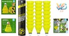 Stable Flight Nylon Badminton Shuttlecocks - 6 Pack For Practice   Matches