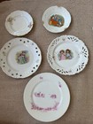 Lot Of 10 Antique Varied German And Uk Unmatched Salad Or Dessert Plates