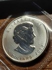 2013 Canada Reverse Proof Maple Leaf   9999 Pure Silver 1oz