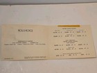 Vintage 1957 Rolls Royce Silver Cloud Silver Cloud Price List Card Brochure Uk