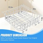 Wd28x10384 Dishwasher Lower Rack For General Electric Ge  Dishwasher Rack