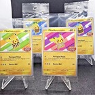Sealed Set - 4 Pikachu Batik Indonesia Promo Pokemon 101 sv-p 155 154 190 sv-p