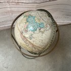 Vtg Replogle World Classics 12  Globe In 28  Brass Stand Paul Mccobb Mcm