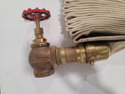 Underwriters Laboratories Unlined Fire Hose With Brass Connections 2 In