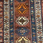 Perisan Tribal Runner Rug 3 6 X 9 5 Ftcolorful Rare Antique Wool Carpet Hallway