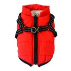 Pet Dog Vest Jacket Warm Clothes Winter Padded Coat Small large W  Chest Strap