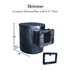Half Off Ponds Savio Signature 4 000 Gph Pump Pond Kit 20  X 20  Pvc Pond Liner