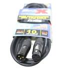 16 Prox Dmx Cables 3 Pin 10 Ft  Lighting Stage Dj Shielded Data Cables