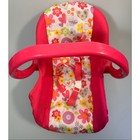 Adora Baby Doll Car Seat Carrier Pink Floral Fits 20 Inch Dolls