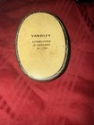 Vintage Yardley Solidified Brilliantine Oval Metal Tin Box England