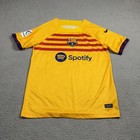 Fc Barcelona  Soccer Jersey Mens Medium La Liga Pedri 8 Nike Dri-fit Futbol
