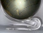 Replogle Vintage Diamond Marquise Series 12    Globe Lucite Stand Mcm Vintage Rare