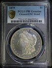 1879 Morgan Silver Dollar Pcgs Pr Genuine Low Proof Mintage 1100 Sharp Strike