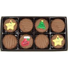 Philadelphia Candies Christmas Greeting Assortment Milk Chocolate Oreo   Cookies