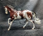 Ooak Custom Breyer Horse  Cantering Warmblood  By Beverly Porter