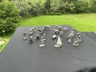 24 Pewter Figurines Vintage 1970s 1980s Schmid  Disney  Spoontique  Finest Pwete