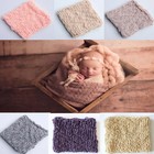 Newborn Photography Props Blanket Background Crochet Baby Basket Accessories