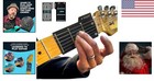 Strat Edition Guitar Chords Card - Learn To Play Electric Guitar In Minutes
