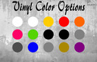 Mustang Decal Sticker Vinyl