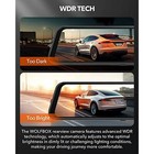 Wolfbox 12in G840h Mirror Dash Cam 2 5k Wifi Gps   150psi Car Tire Inflator