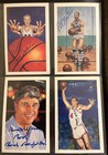 38 Hof Autographs - Basketball Center Court  Art Cards   Full Set Minus 1