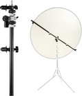 Telescopic Reflector Holder 21-53 Inch Boom Arm - 360   Swivel For Photography