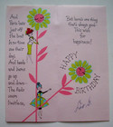 High Fashion Ladies Hallmark Birthday Vintage Greeting Card  vv13