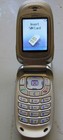 Vintage Cingular Wireless Samsung X427m Flip Phone     Works - W charger Free Ship
