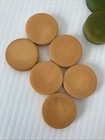 Vtg Mixed Bakelite Backgammon Lot 28pc Red Green Butterscotch  a7-50 