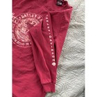 Vintage Men   s Size M Harley Davidson Long Sleeve Red T-shirt Eagle Y2k Freedom