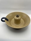 Vintage Style Beer Can Chicken Cooker Pottery Bowl - Tan Speckled Glaze Ceramic