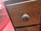 Antique Singer Treadle Sewing Machine Wooden Drawers 2 Sets Of 3 Drawers
