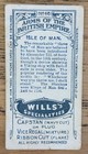 1910 Wills Cigarette Card Arms Of The British Empire -  46 Isle Of Man 