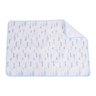 Waterproof Baby Cotton Urine Mat Diaper Nappy Bedding Changing Cover Pad Blue