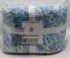 Pottery Barn Teen Lilly Pulitzer Pineapple Party Twin Quilt Comforter  Blue Mult