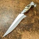 Custom Handmade Full Tang Tactical Bowie Knife Hunting Survival Knife Fixed Blad
