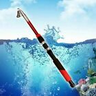 Strong Carbon Fiber Telescopic Fishing Rod Reel Sea Travel Spinning Pole Us