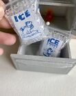 2 Bags Dollhouse Ice Cubes Small 1 12 Or 1 6 Scale Miniature Kitchen Drink Party