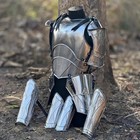 Medieval Full Body Steel Armor Set Handmade Knight Suit Larp Cosplay Costume