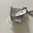 Bath   Body Works Chrome Metal Hard Pocketbac Holder Hand Sanitizer Case Clip