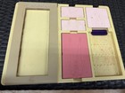 Vintage 1978 Tomy Fashion Plates Complete W all 15 Plates  Rubbing Tool - No Box