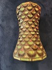 Quoizel Leaded Stained Glass Lamp Shade Vintage - 11 Inch Art Deco Rare