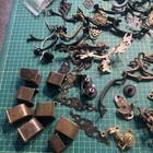 Huge Lot Of Antique   Vintage Door Hardware  Drawer Pulls Latches Other