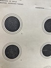 Vintage 1950   s Us Army Official 50 Foot Small Bore Rifle 18 Paper Targets