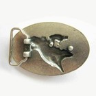 Original Western Cowboy Rodeo Bull Rider Riding Metal Belt Buckle