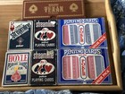 Total Of 10 Vintage Poker Decks Of Cards Marlboro Texan New Free Shipping