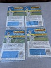 Vintage 1978 Presto Magix Transfer Game The Bases Are Loaded  lot Of 4 Sealed 