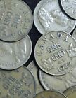      1929 Canada Small 1 Cent - Bronze Coin - King George V  1911 - 1936  - 1 Coin